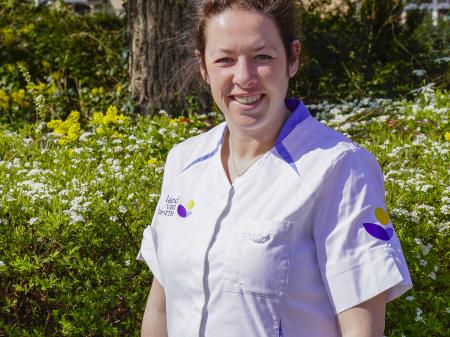 Nicki Biesmans, het gezicht van de wijkzorg Cranendonck